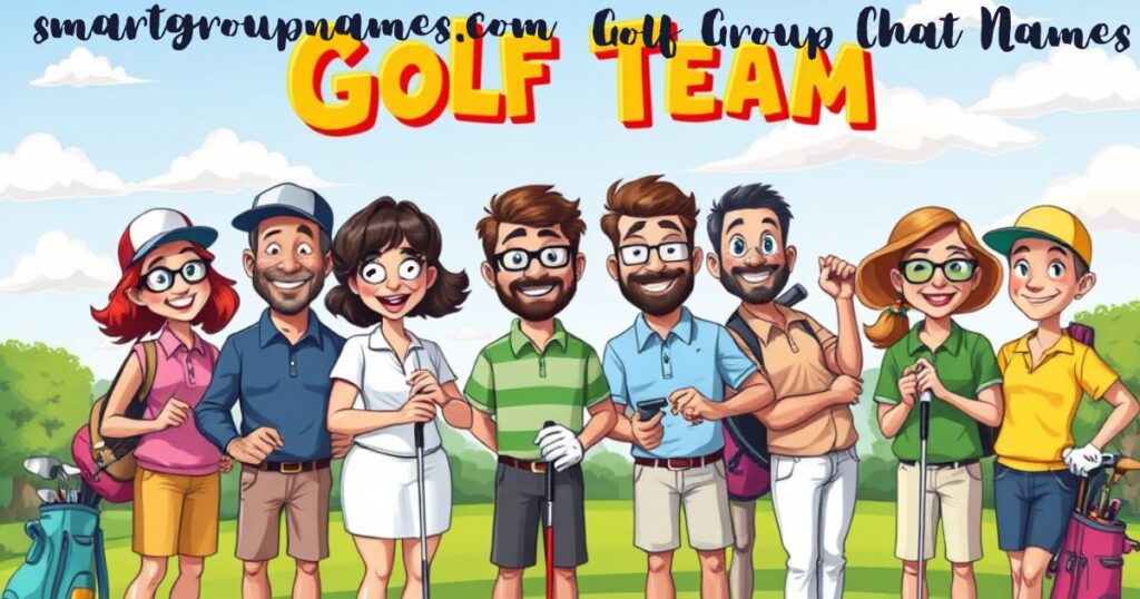 witty golf team names 