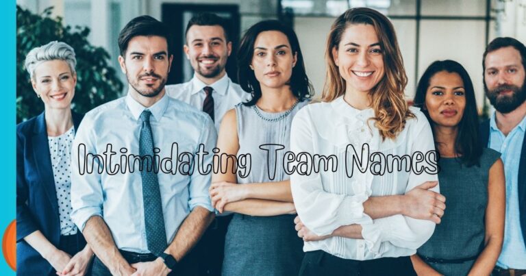 Intimidating Team Names