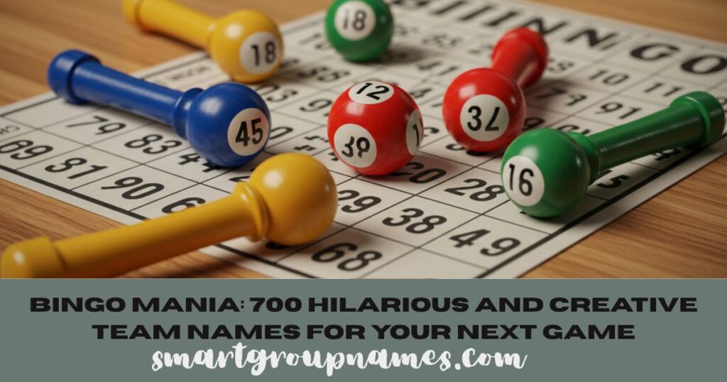🎉 Best Bingo Names