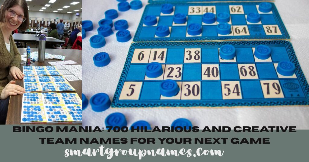 bingo team names