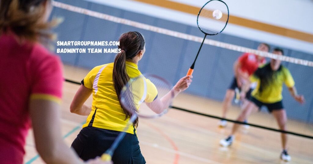 Cool & Catchy Badminton Team Names