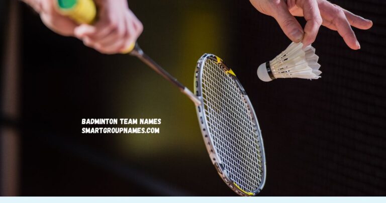Badminton Team Names