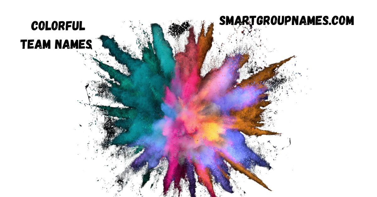 colorful team names