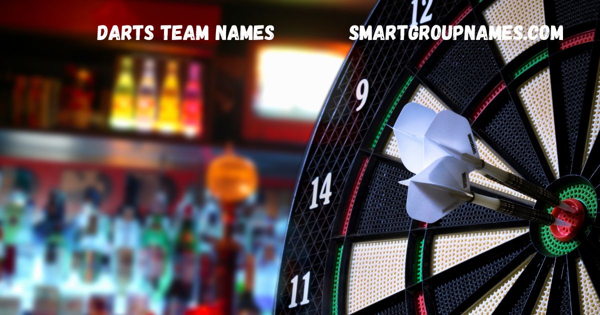 Epic Darts Team Names That Hit the Mark