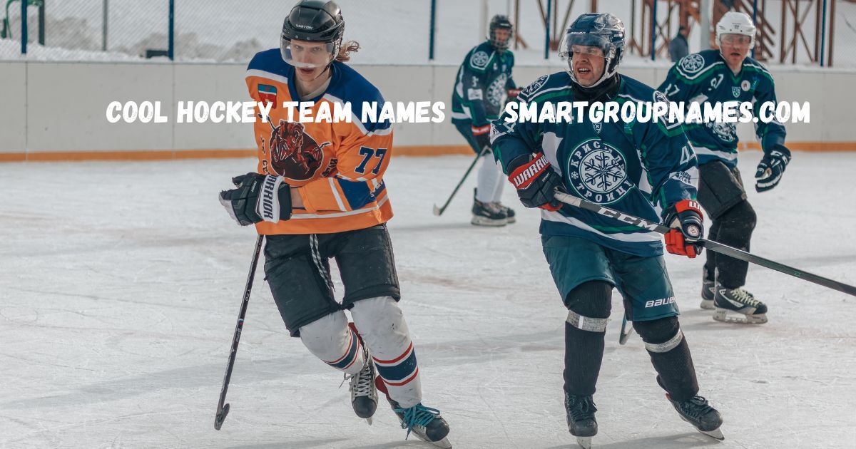 cool hockey team names