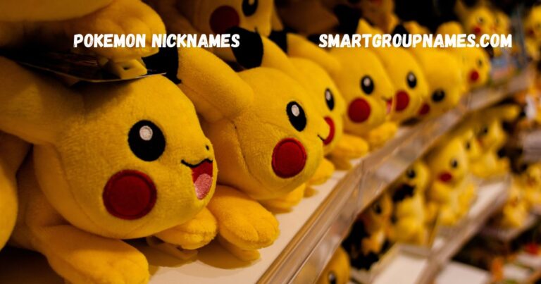 Pokemon Nicknames