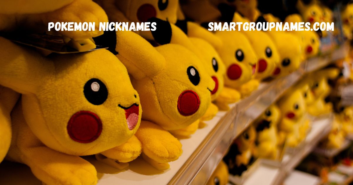 Pokemon Nicknames
