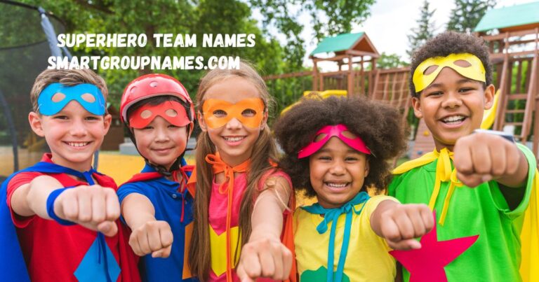 Top 500+ Superhero Team Names for Your Ultimate Squad