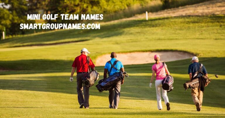 Mini Golf Team Names