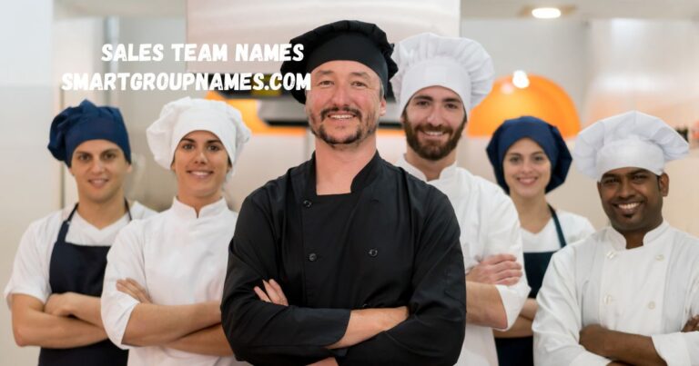 sales team names