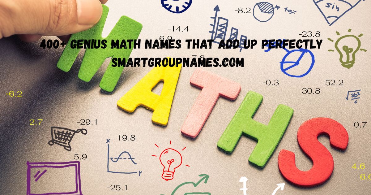 Math Names