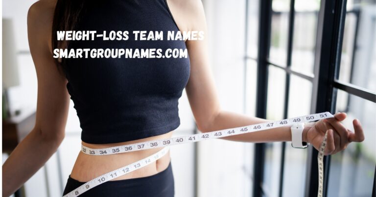 Weight-Loss Team Names