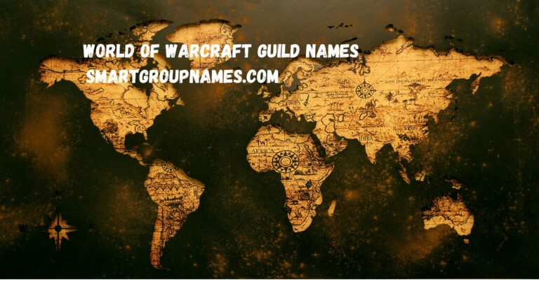 World of Warcraft Guild Names