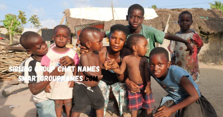 sibling group chat names