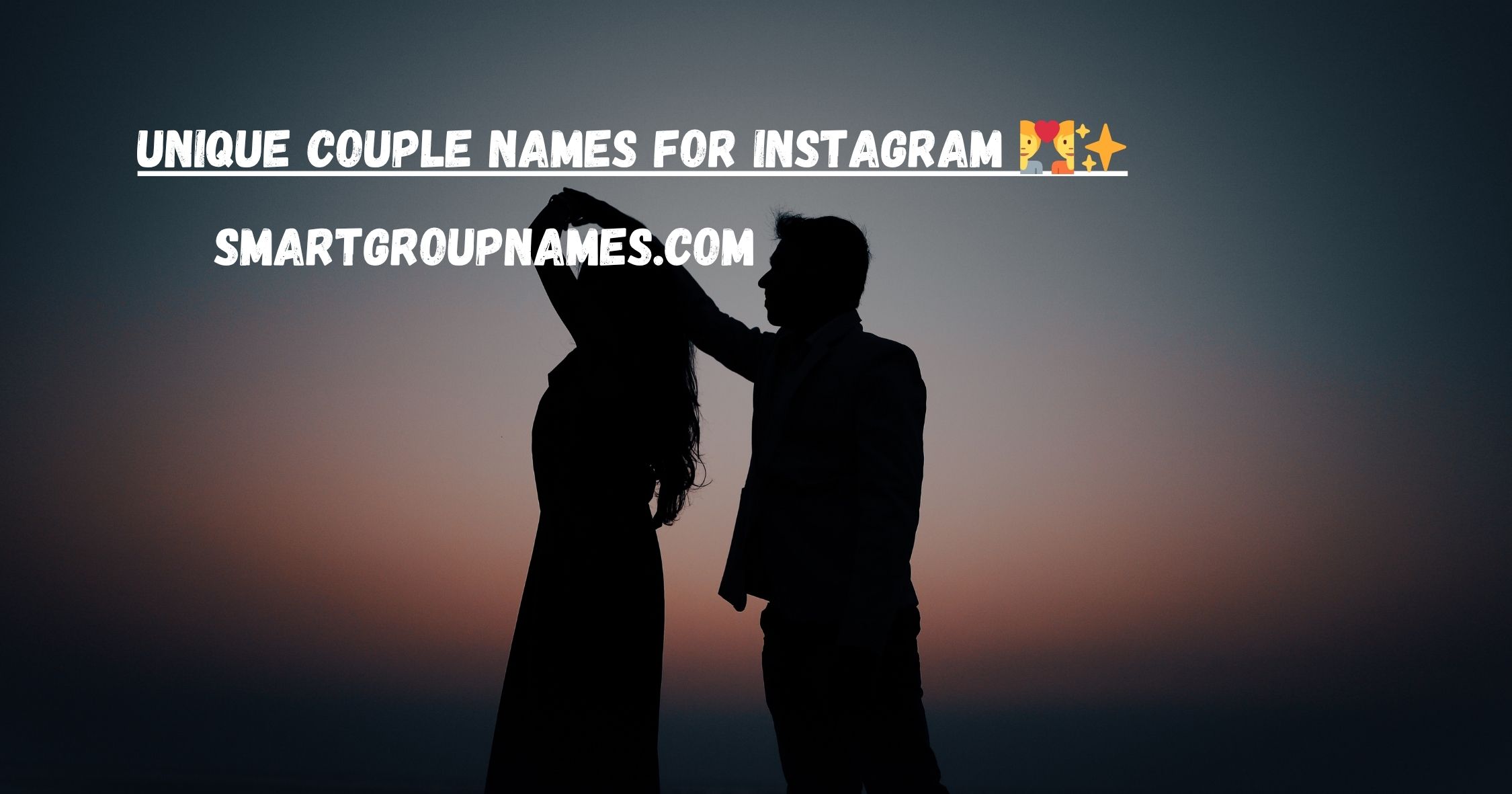 unique couple names