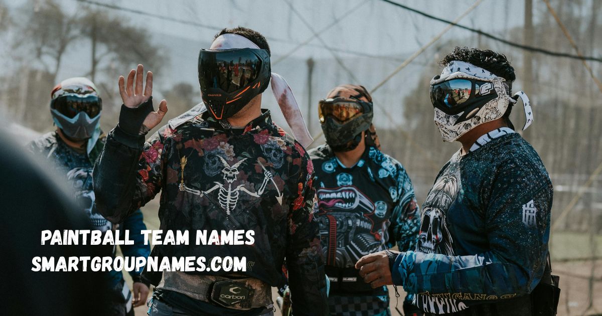 paintball team names