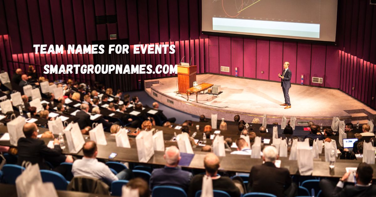 Team Names for Events