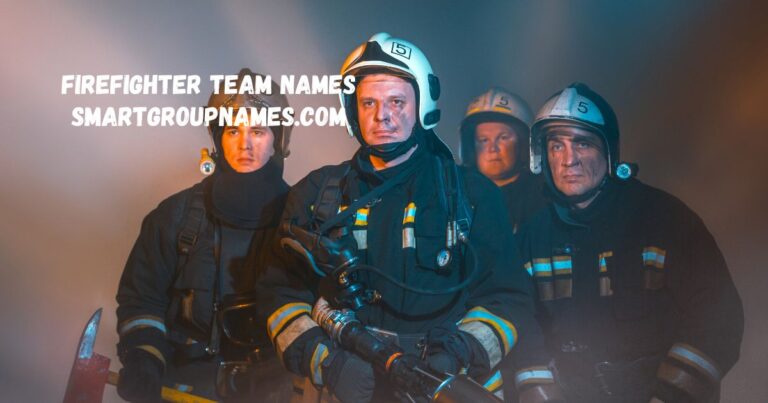 Firefighter Team Names