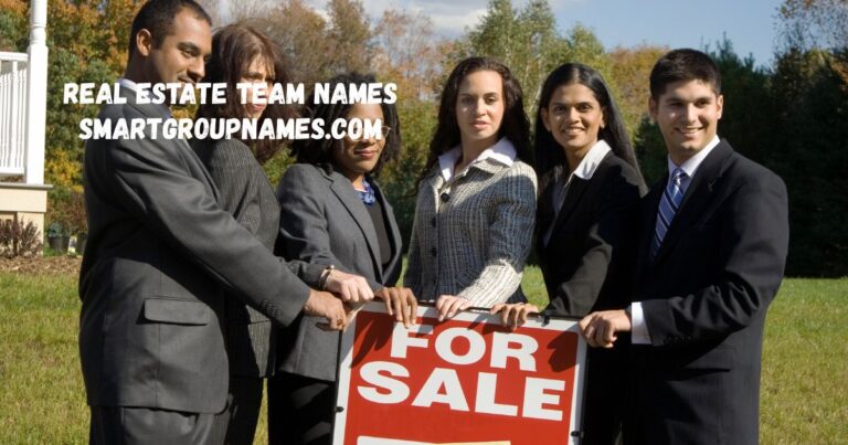 Real Estate Team Names