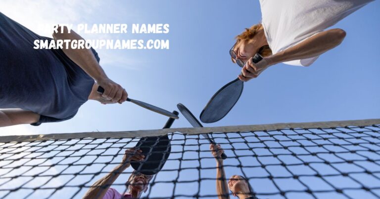 funny pickleball team names