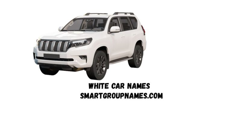 White Car Names