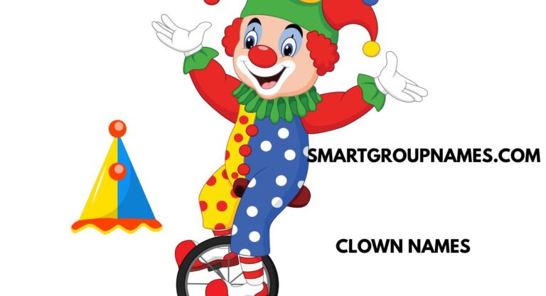 CLOWN NAMES