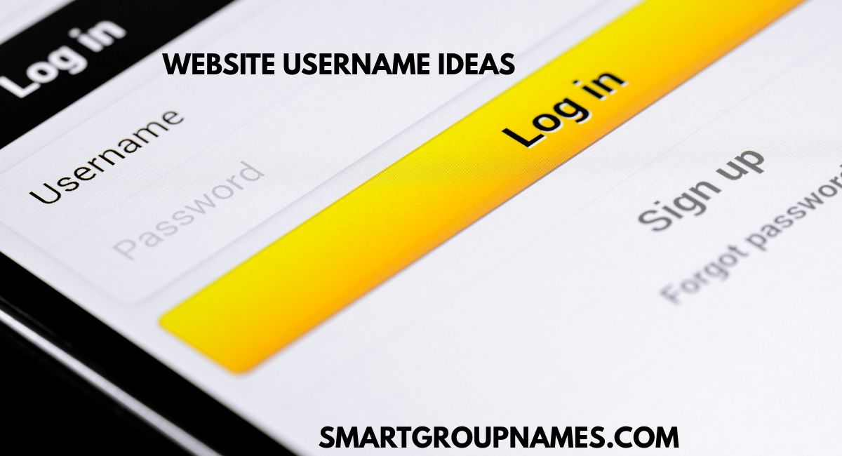 website username ideas