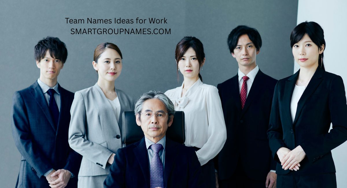 Team Names Ideas for Work