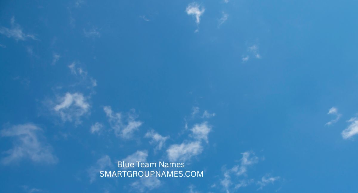 Blue Team Names