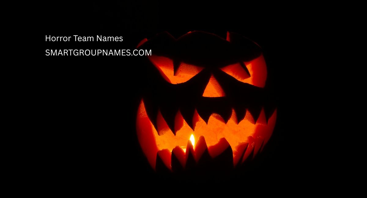 Horror Team Names